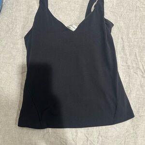 Lululemon Athletica Black Align Tank Top (Waist length)
